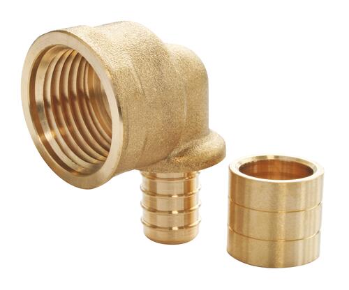 COUDE FEMELLE FIXE Ø16 1/2 A GLISSEMENT